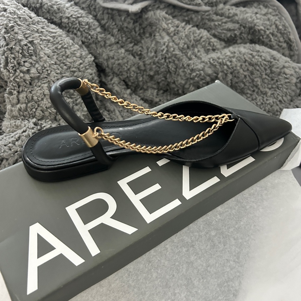 Black Women's Slingback Shoes